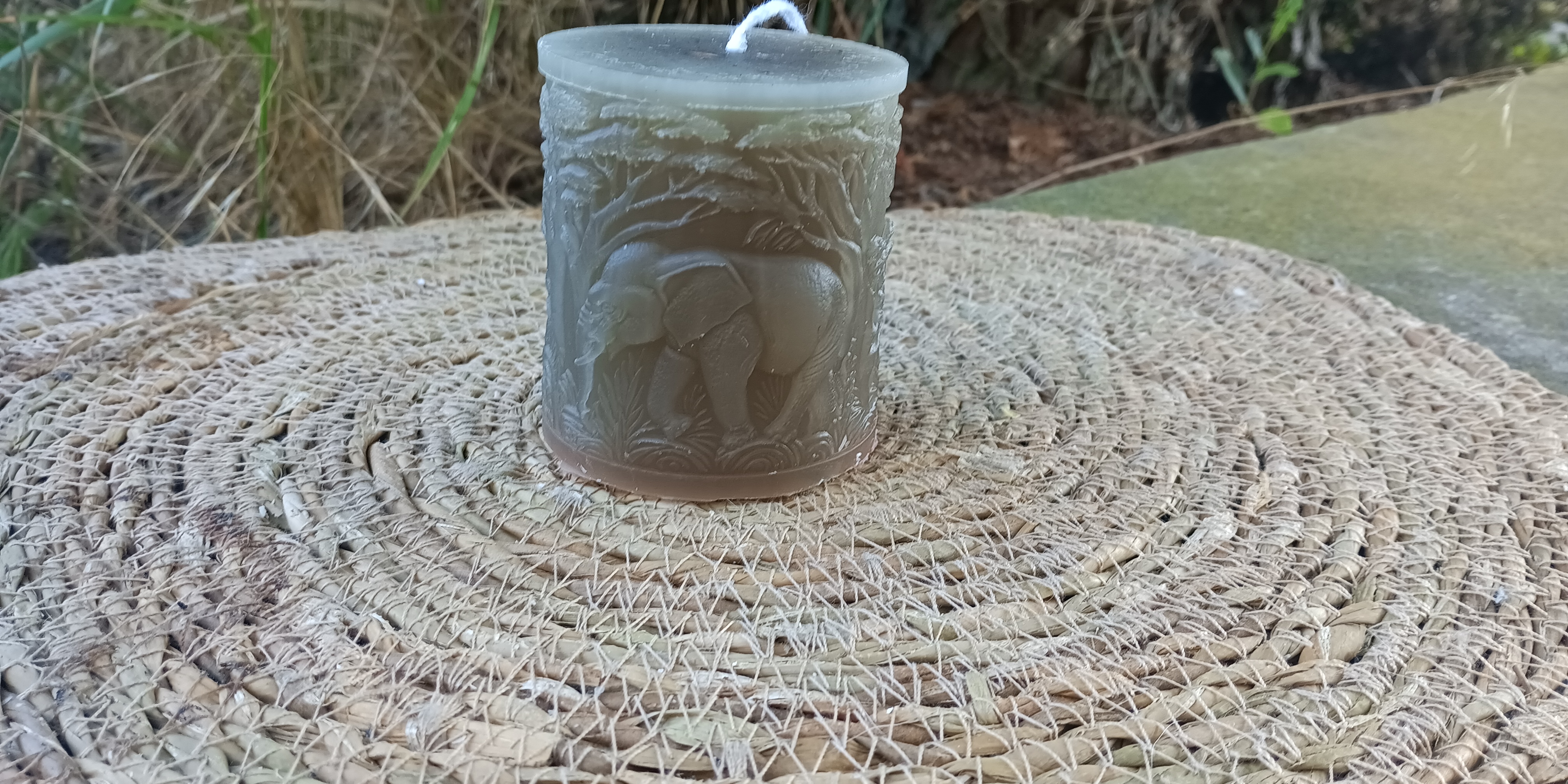 Elefant Sturm – Duftkerze aus Sojawachs